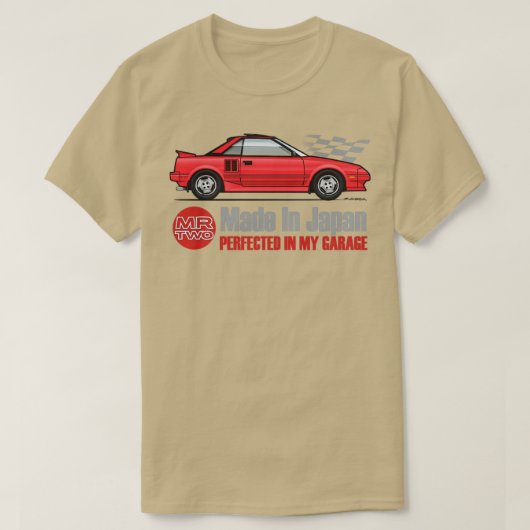 メイドレッド Tシャツ (デザイン正面)