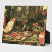 メイド付きキッチンインテリア フォトプラーク (側面)