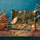 メイド付きキッチンインテリア フォトプラーク (側面)