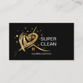 メイド住宅及び商業用清掃ダスターバス 名刺 (正面)
