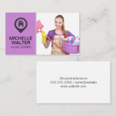 メイド保持クリーニング用品 名刺 (正面/裏面)