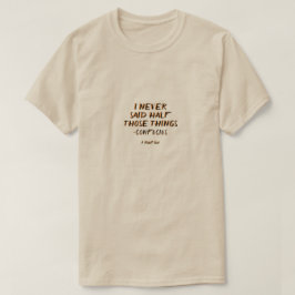 メイド引用文8 （孔子） - MisterPシャツ Tシャツ