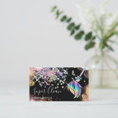 メイド掃除きらめく家自筆業C 名刺 (スタンド正面)