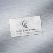 メイド清掃サービス | スプレーボトルのロゴ マグネット名刺 (インサイチュ)