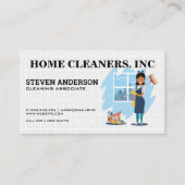 メイド清掃世帯 名刺 (正面)
