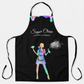 メイド清掃住宅清掃業務自筆証書 エプロン (正面)