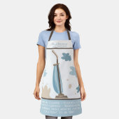 メイド清掃式掃除機ボス エプロン (着用した状態)