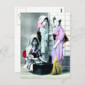 メイド葉書3枚の複製 ポストカード (正面/裏面)