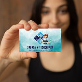 メイド |アイコンのクリーニング |ホームサービス 名刺