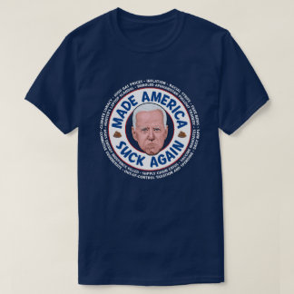 メイド・ア吸メリカリバイジョー・バイデン氏・ダークTシャツ Tシャツ