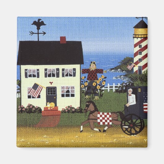 メイド・イン・アメリカ・マグネット マグネット (正面)