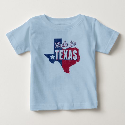 『メイド・イン・テキサス州』 ベビーTシャツ (正面)