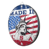 メイド・イン・USA バッジ ダーツボード (正面右)