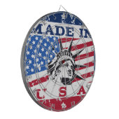 メイド・イン・USA バッジ ダーツボード (正面左)