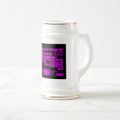 メイド・オブ・オーナー（花嫁付き添い人）おもしろいギフト：素晴らしメイド・オブ・オーナー（花嫁付き添 ビールジョッキ (正面右)