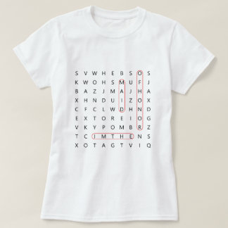 メイド・オブ・オーナー（花嫁付き添い人）おもしろい結婚のWord検索バチェロレッテT Tシャツ