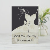 メイド・オブ・オーナー（花嫁付き添い人）かブリデスメイド 招待状 (スタンド正面)