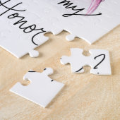 メイド・オブ・オーナー(花嫁付き添い人)か。 パズルのブロンドのパンの花嫁Blのパンの女中 ジグソーパズル (側面)