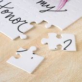 メイド・オブ・オーナー(花嫁付き添い人)か。 パズルBlのパンの花嫁の赤いパンの女中 ジグソーパズル (側面)