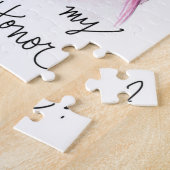 メイド・オブ・オーナー（花嫁付き添い人）か。 パズルDkのBrのパンの花嫁DkのBrのパンMH ジグソーパズル (側面)