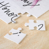 メイド・オブ・オーナー(花嫁付き添い人)か。 パズルRのパンの花嫁DkのBrのパンの女中 ジグソーパズル (側面)