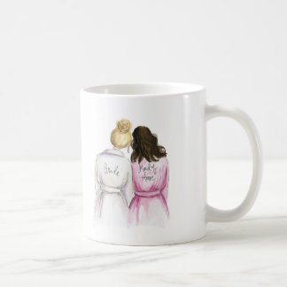 メイド・オブ・オーナー(花嫁付き添い人)か。 Blのパンの花嫁のBrは女中を振ります コーヒーマグカップ