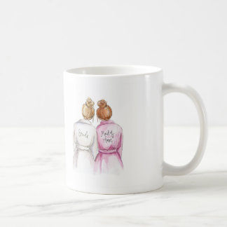 メイド・オブ・オーナー（花嫁付き添い人）か。 Dk Blのパンの花嫁の赤毛のパンの女中 コーヒーマグカップ