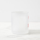 メイド・オブ・オーナー（花嫁付き添い人）のマグ フロストグラスマグカップ (中央)