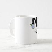 メイド・オブ・オーナー（花嫁付き添い人）のマグ-紫色のアジサイ コーヒーマグカップ (正面左)