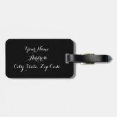 メイド・オブ・オーナー（花嫁付き添い人）の荷札 ラゲッジタグ (裏面横)