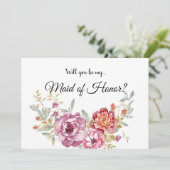 メイド・オブ・オーナー（花嫁付き添い人）カード サンキューカード (スタンド正面)