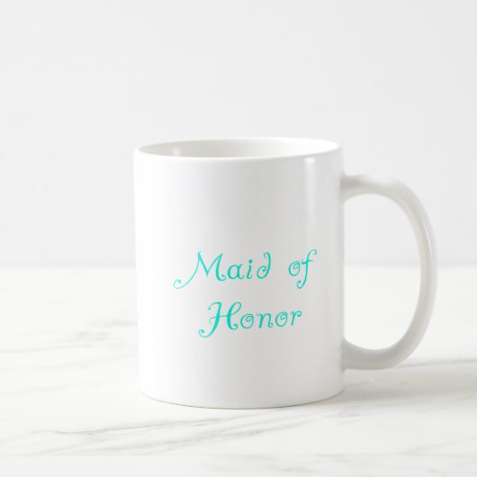 メイド・オブ・オーナー（花嫁付き添い人） コーヒーマグカップ (右)