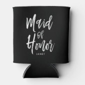 メイド・オブ・オーナー(花嫁付き添い人)|スクリプトスタイルカスタム結婚式 缶クーラー (正面)