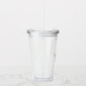 メイド・オブ・オーナー（花嫁付き添い人）トロピカルパーム離れズバクロレット アクリルタンブラー (右)