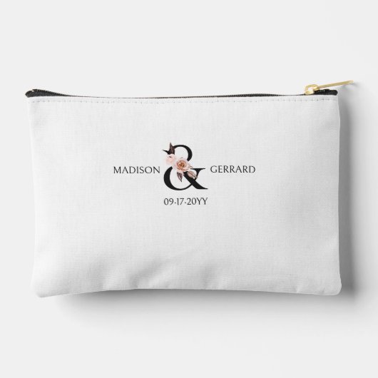 メイド・オブ・オーナー（花嫁付き添い人）フラワーレターボホフローラ アクセサリーポーチ (裏面)