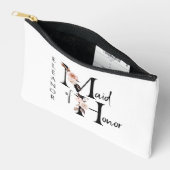 メイド・オブ・オーナー(花嫁付き添い人)フラワーレターボホフローラ アクセサリーポーチ (見開き)