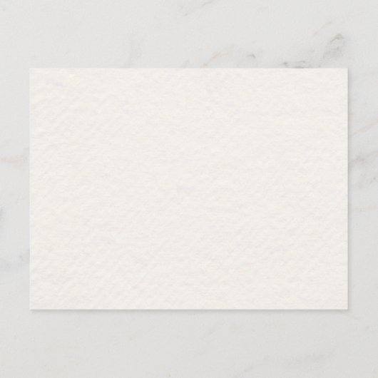 メイド・オブ・オーナー(花嫁付き添い人)フローラピンク インビテーションポストカード (裏面)