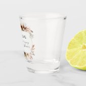 メイド・オブ・オーナー（花嫁付き添い人）フローラ秋紅葉結婚ズ ショットグラス (右)