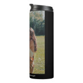 メイド・オブ・オーナー(花嫁付き添い人)ブライダル提案のフレンドの写真ユニーク タンブラー (回転右)