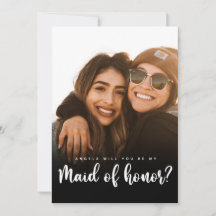 メイド・オブ・オーナー（花嫁付き添い人）ブライダル提案フラットカード