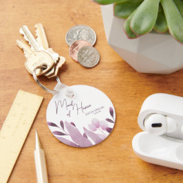 メイド・オブ・オーナー（花嫁付き添い人）ブルゴーニュ離れビック結婚ギフト キーホルダー