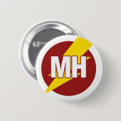 メイド・オブ・オーナー（花嫁付き添い人）ボタン 缶バッジ (正面&裏面)