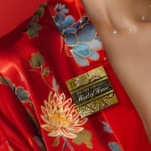 メイド・オブ・オーナー(花嫁付き添い人)ボーらせん状金ゴールドシックなウェディングパーティー 缶バッジ