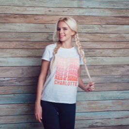 メイド・オブ・オーナー(花嫁付き添い人)モダンピガーリーックレトロ60年代シンプル Tシャツ