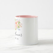 メイド・オブ・オーナー(花嫁付き添い人)ローズブーケ マグカップ (中央)