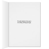 メイド・オブ・オーナー(花嫁付き添い人)招待状ファンタジー花嫁 (内側 (右))