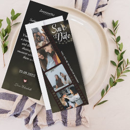 メイド・オブ・オーナー（花嫁付き添い人）提案カード（4枚のコラージュ付き） セーブザデート