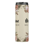 メイド・オブ・オーナー(花嫁付き添い人)提案ギフトカスタムブライダルシャワー タンブラー (裏面)