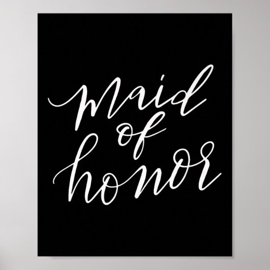 メイド・オブ・オーナー（花嫁付き添い人）新婦結婚ブライダルの新郎おもしろいGif ポスター (正面)