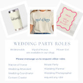 メイド・オブ・オーナー(花嫁付き添い人)書道ホットピンクバッハ Tシャツ